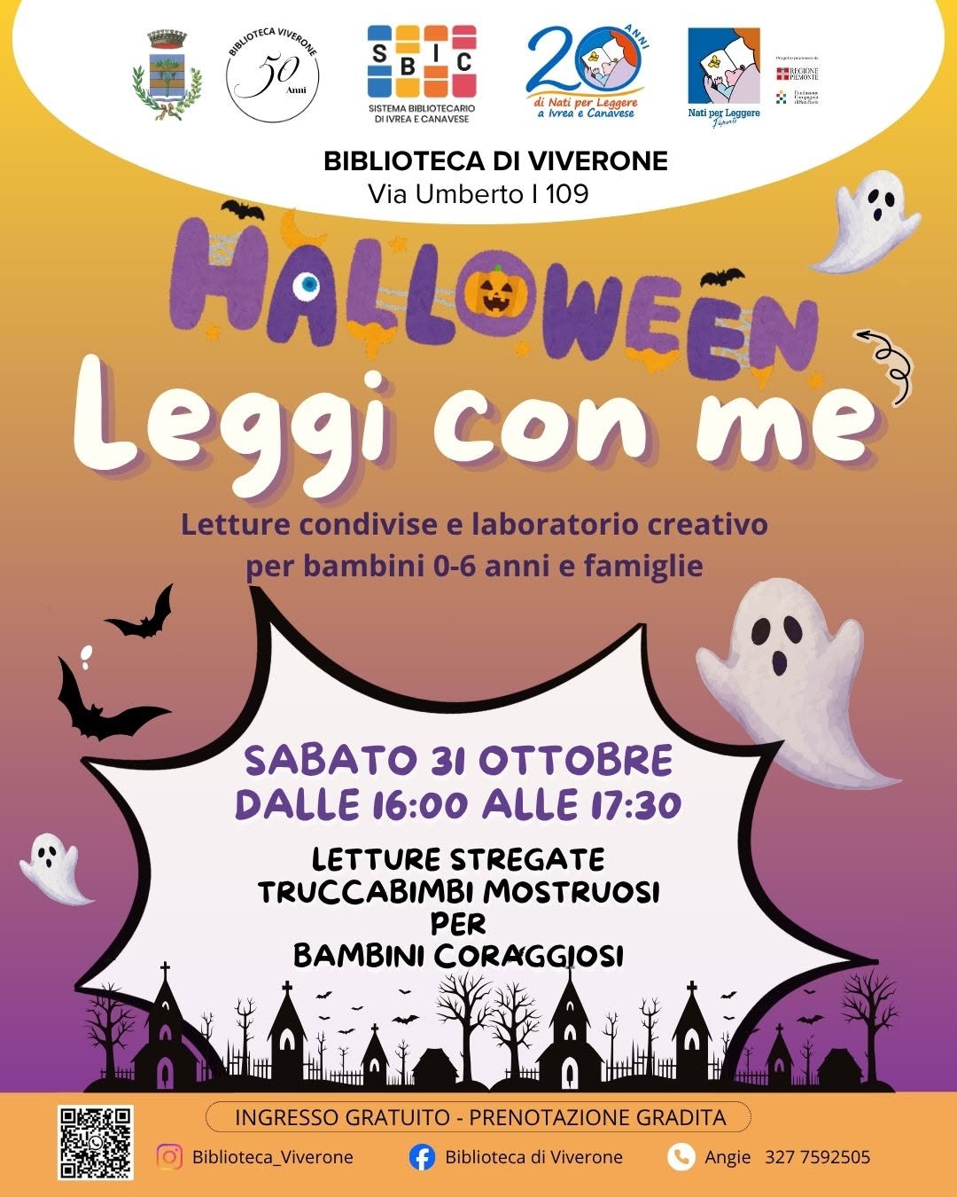 leggi con me ad halloween