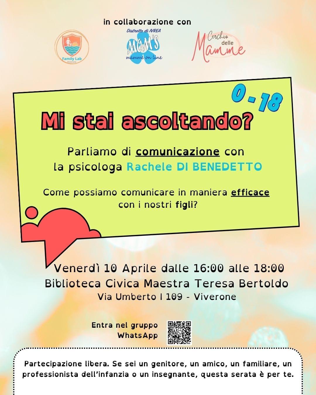Mi stai ascoltando - Evento