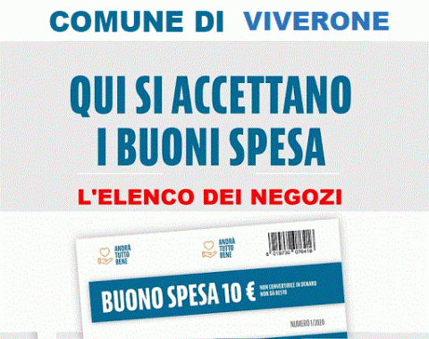 COVID 19. Elenco degli esercizi commerciali che accettano i buoni spesa