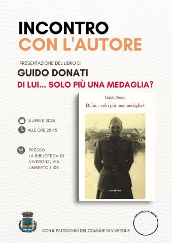 Incontro con l'autore: Guido Donati