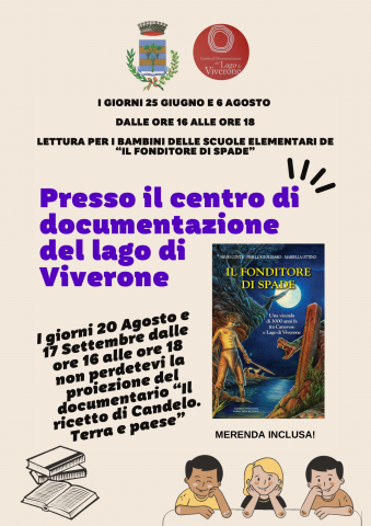 Lettura per bambini "il fonditore di spade"