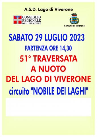 Tradizionale traversata del lago a nuoto!