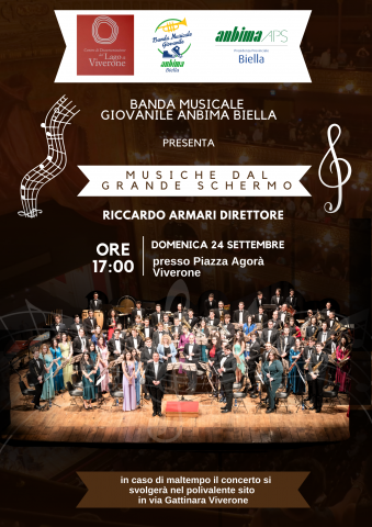 Concerto Banda musicale  Musiche dal grande schermo