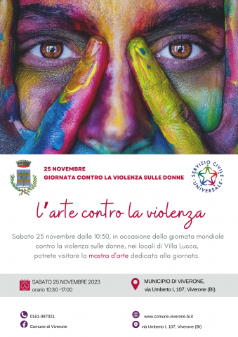 mostra d'arte: L'arte contro la violenza