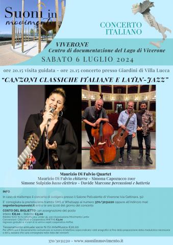 Canzoni classiche italiane e latin-jazz