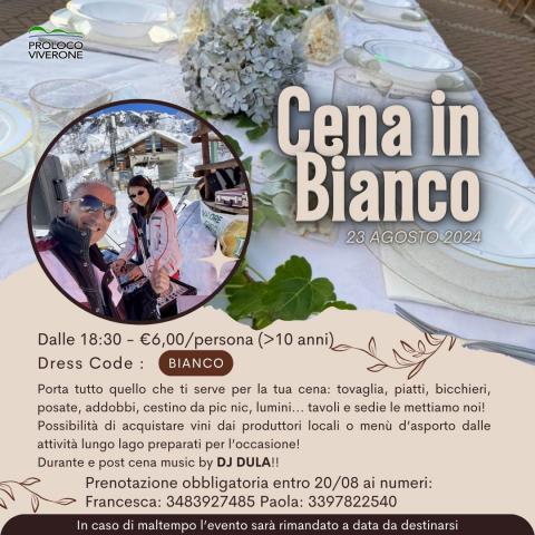 Cena in bianco