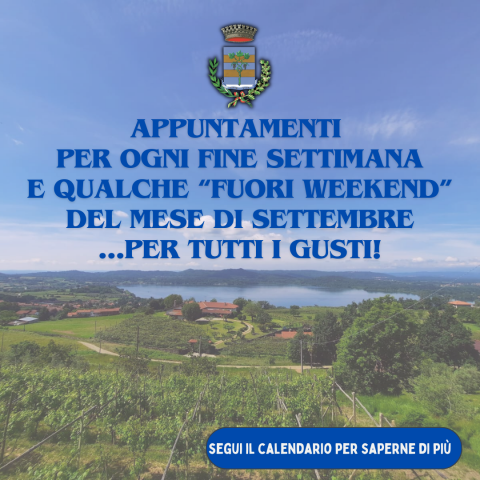 settembre a Viverone
