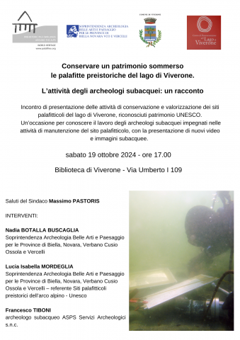 Conservare un patrimonio sommerso - la palafitte preistoriche