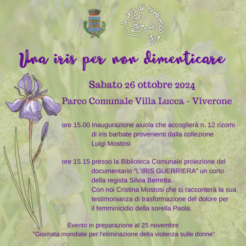 Una iris per non dimenticare