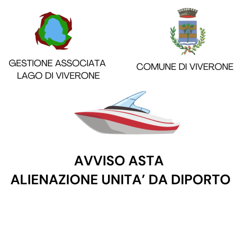 Avviso di asta per alienazione unità da diporto