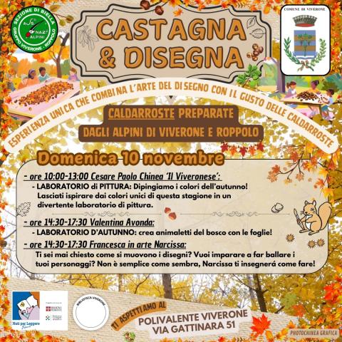 Castagna e disegna