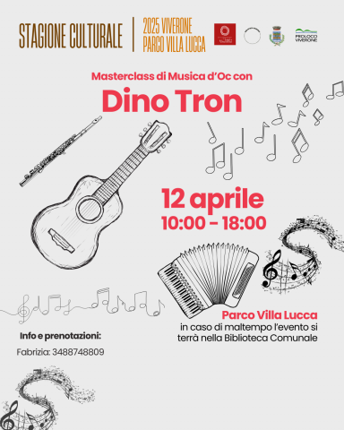 Stagione Culturale - Masterclass di musica d'Oc